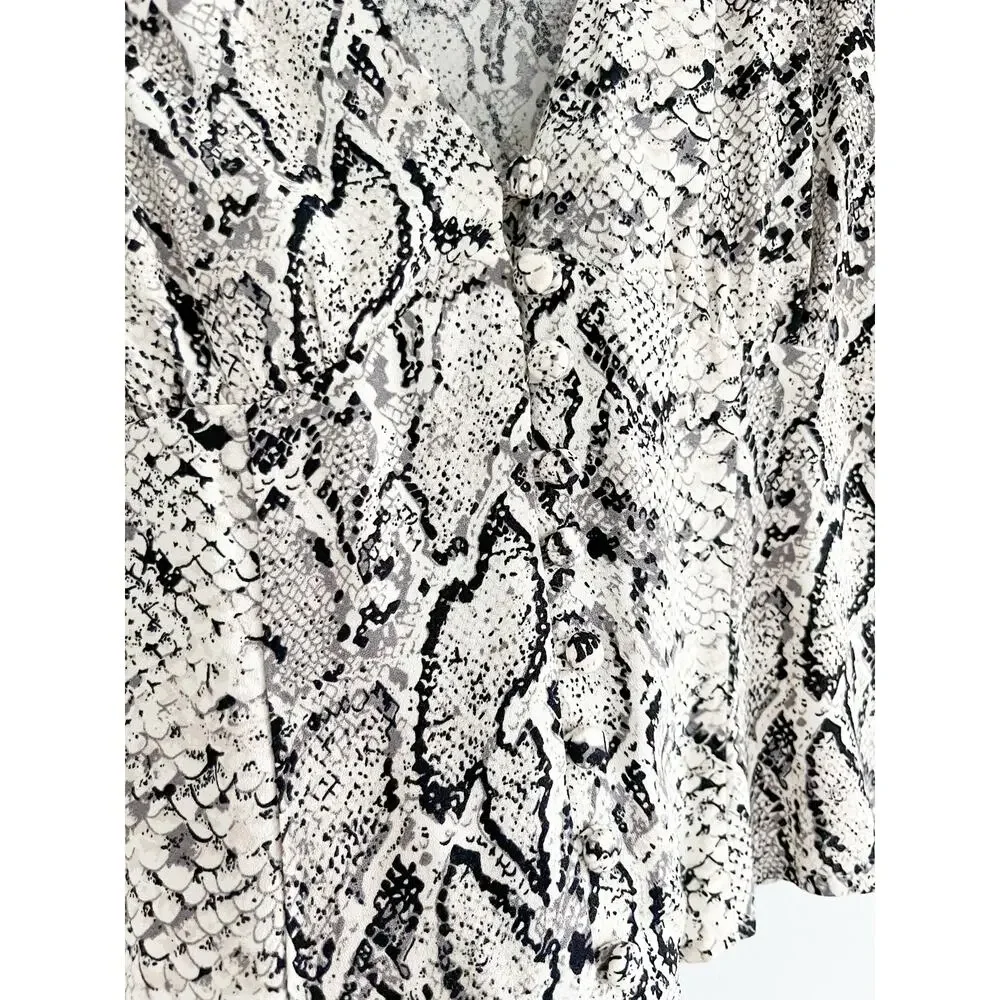Reformation | Eliana Top in Rattlesnake | Sz XS